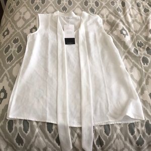 Tie-front Professional Blouse